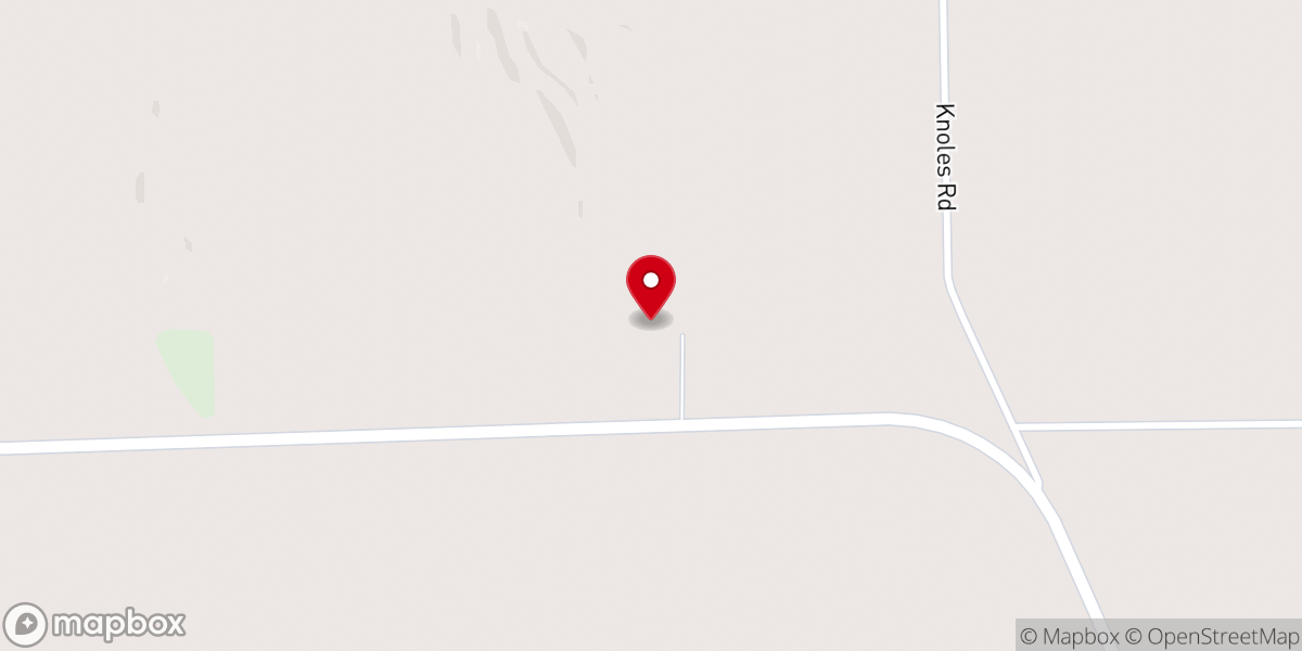 Map showing location of The Homestead Reception Center