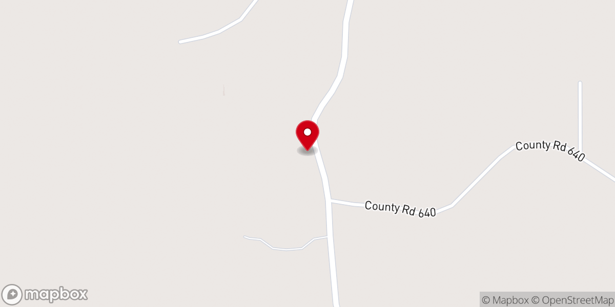 Map showing location of Cooks Chapel