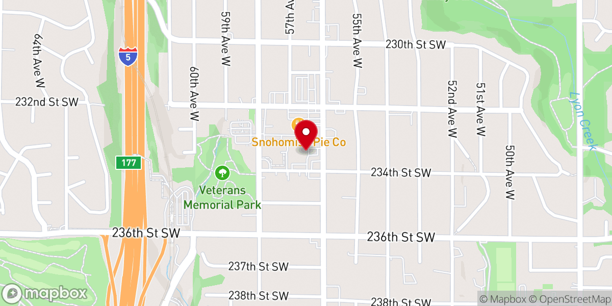 Map showing location of Mountlake Church