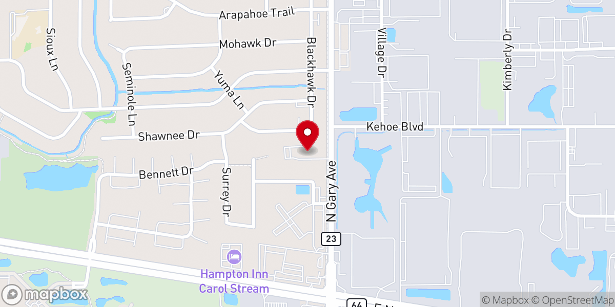 Map showing location of Neighborhood Food Pantries -Saint Andrew United Methodist Church - Food Pantry