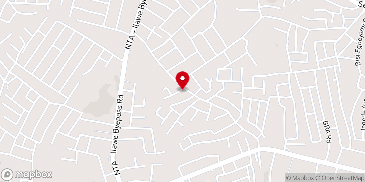 Map showing location of RCCG Root of Jesse sanctuary