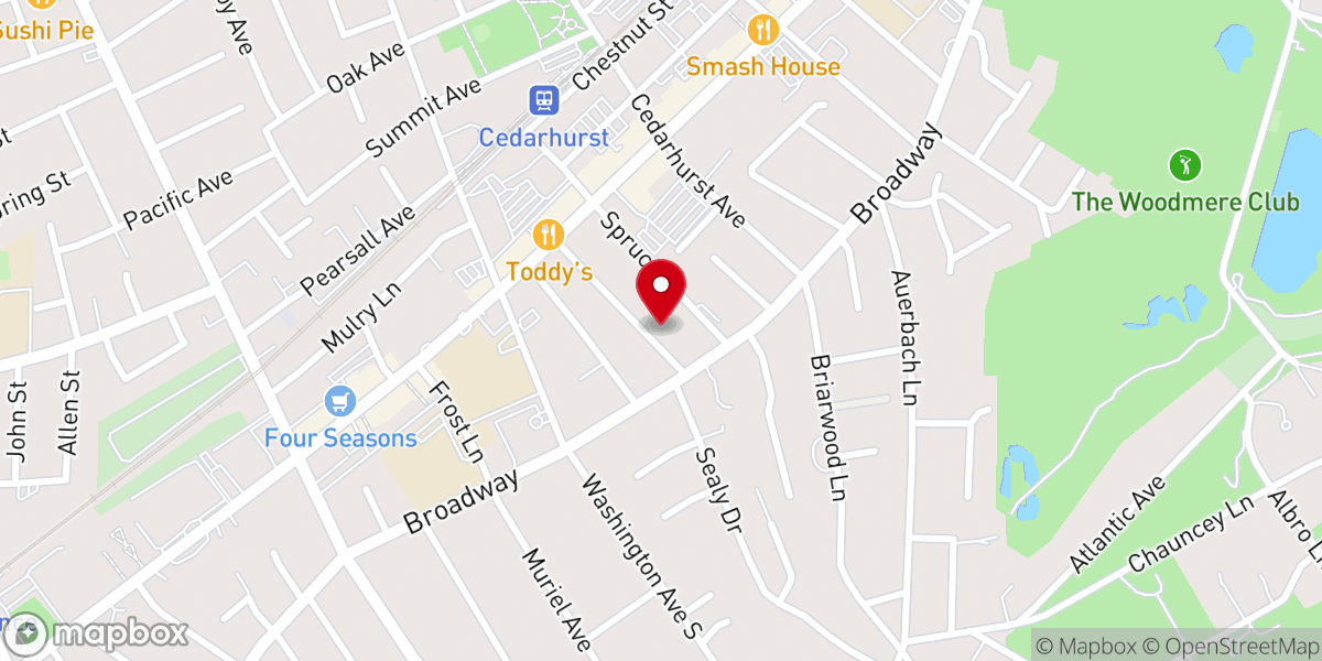 Map showing location of Congregation Tiferes Zev Inc