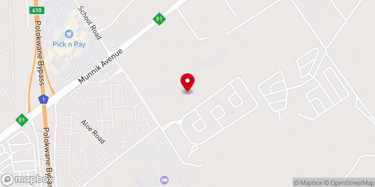 Map showing location of Rebirth City Church