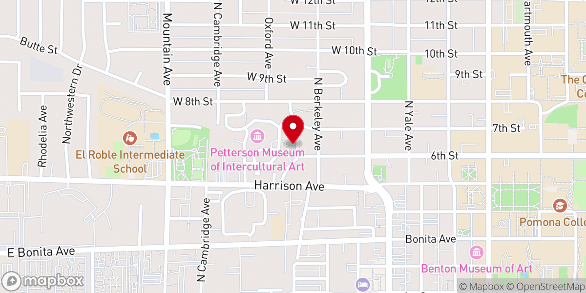 Map showing location of Pilgrim Place