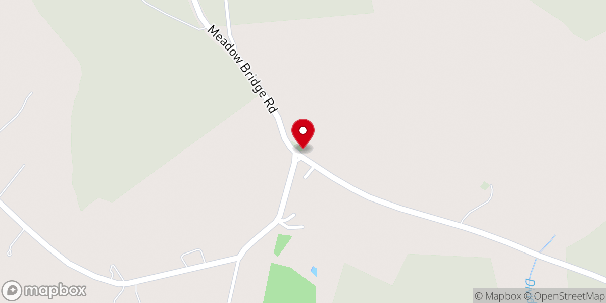 Map showing location of Friendship Church