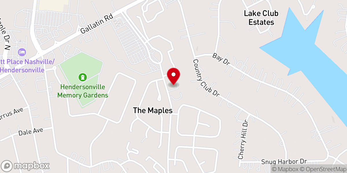 Map showing location of Redeemer Church