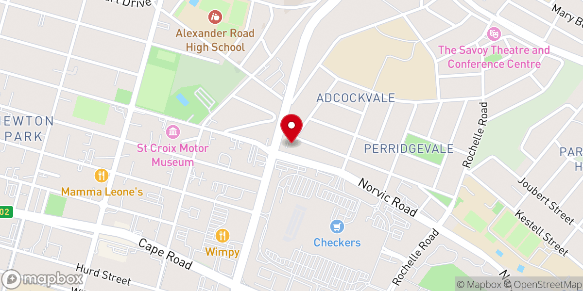 Map showing location of GAP Church