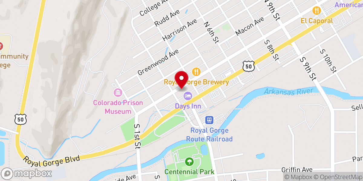 Map showing location of The Bridge