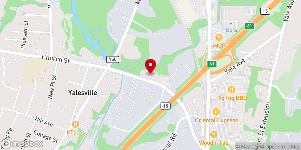 Map showing location of Express Redemption Center