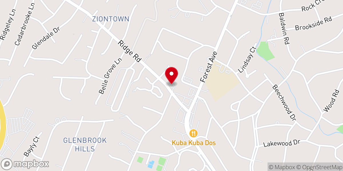 Map showing location of St Jude's Anglican Church (REC)