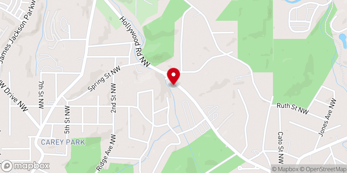 Map showing location of House of Prayer