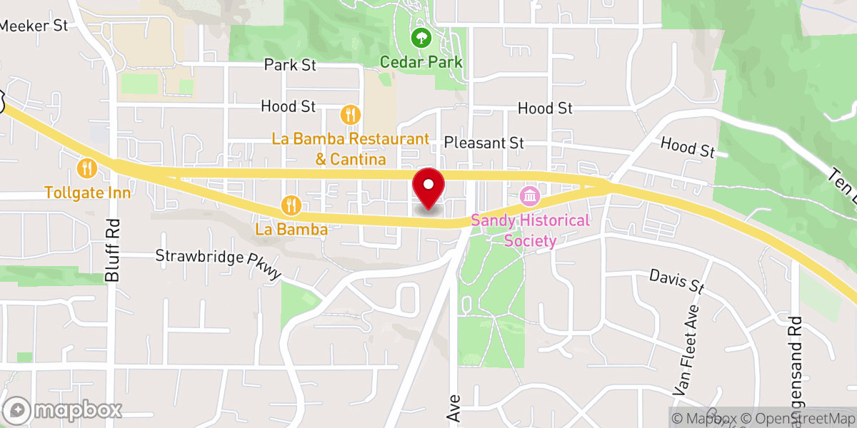 Map showing location of Eternal Perspective Ministries