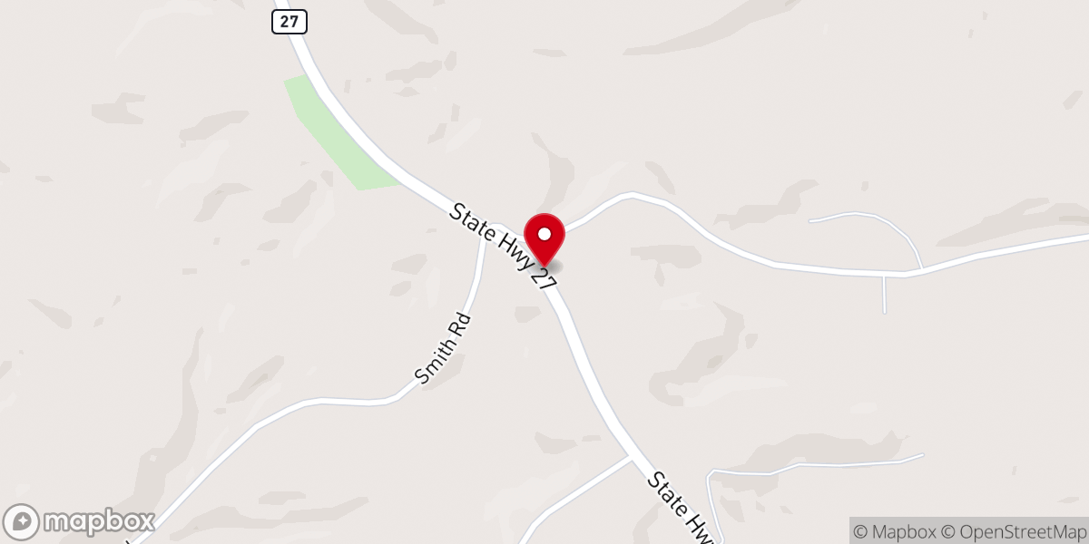 Map showing location of United Methodist
