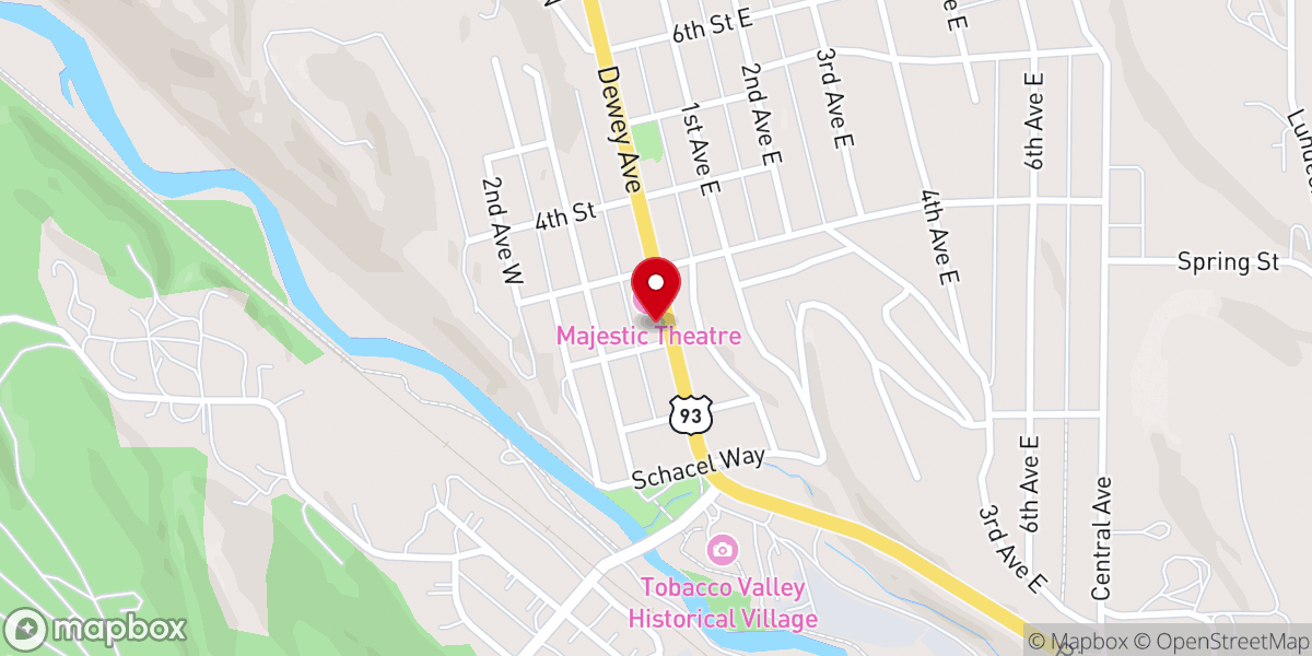 Map showing location of Assembly of God Church