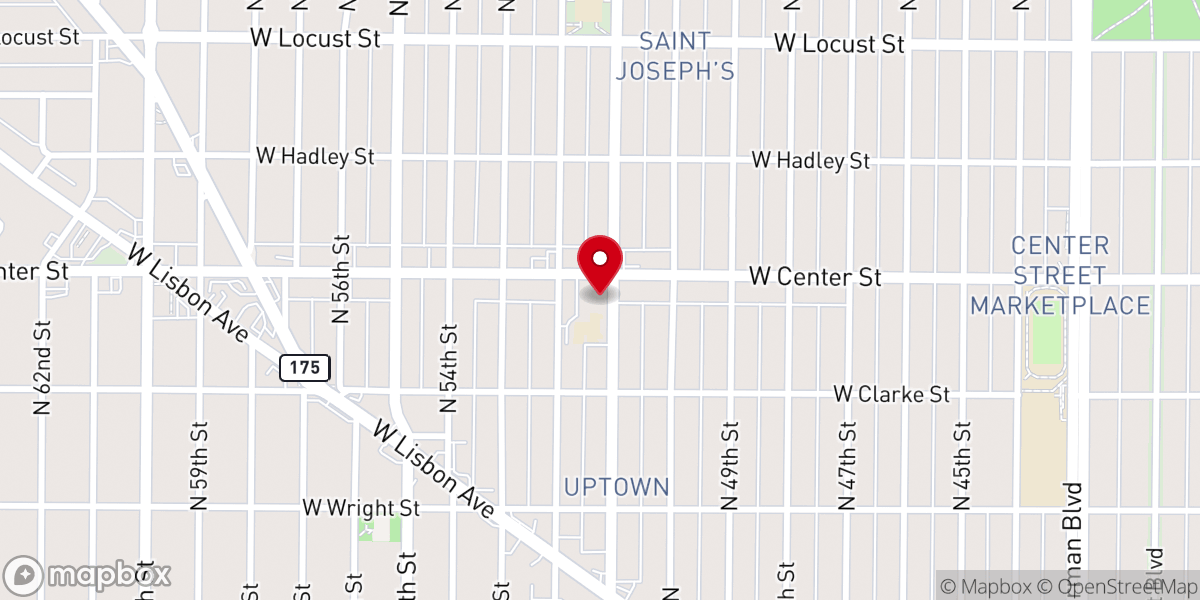 Map showing location of Saint Catherine Roman Catholic Church