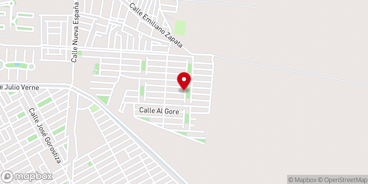 Map showing location of Iglesia Cristiana EL SHADDAI Asambleas de Dios AR