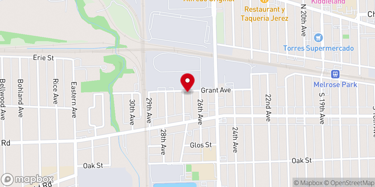 Map showing location of Believers Fellowship Baptist Church