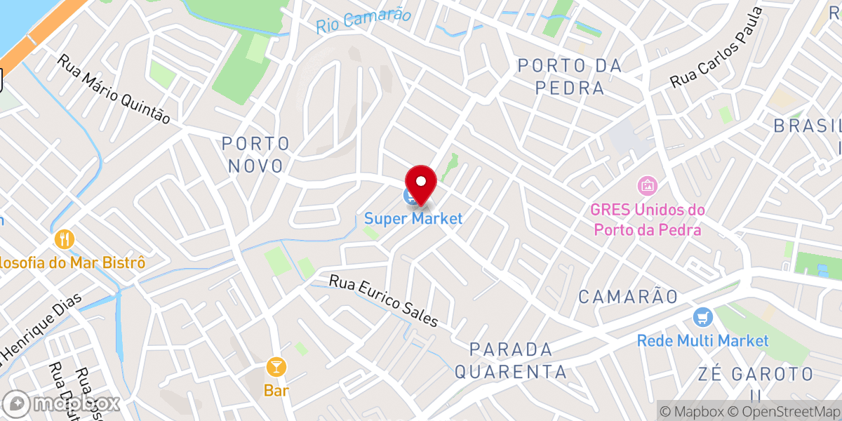 Map showing location of Assembléia de Deus Ministério Vida Eterna