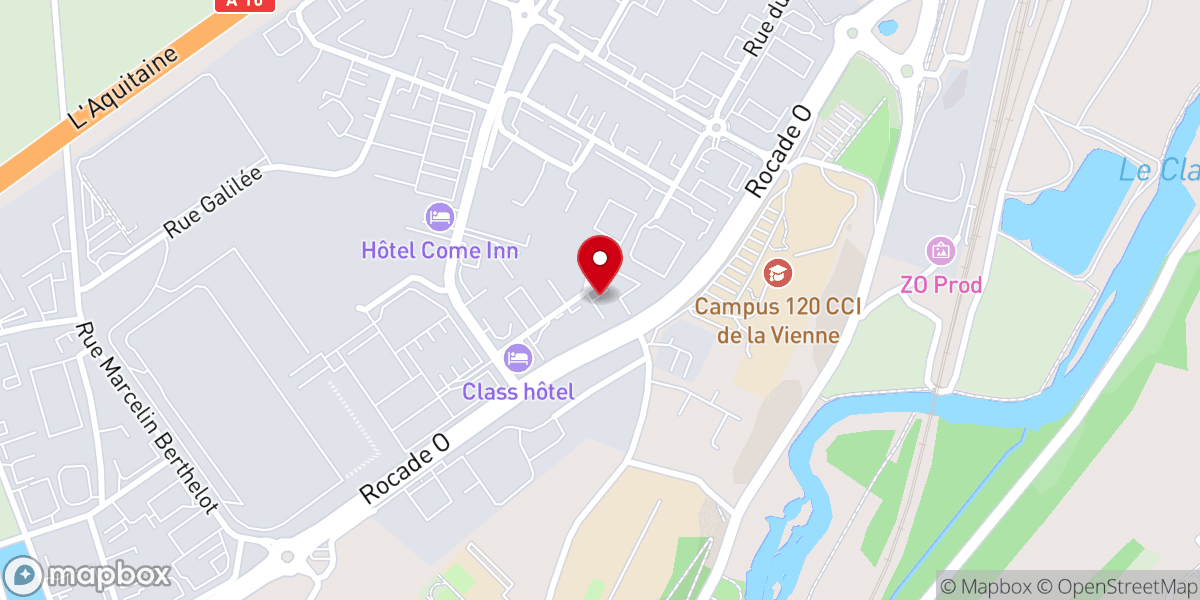 Map showing location of Église Protestante Évangélique - Word and Spirit Ministries