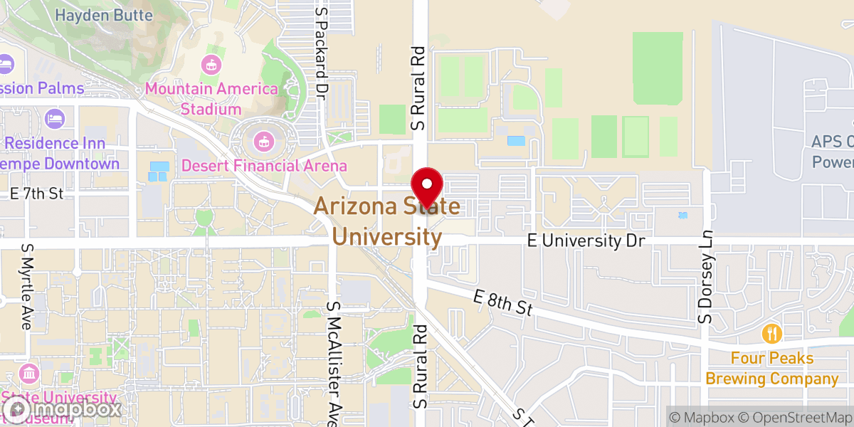 Map showing location of Simple Praise Ministry