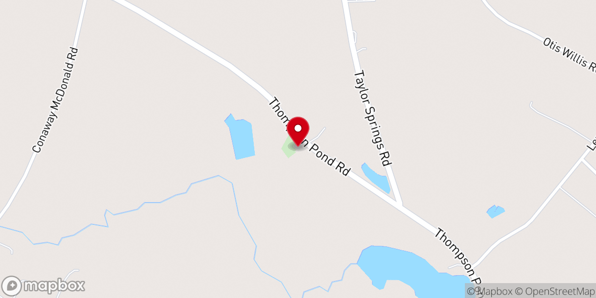 Map showing location of Blockers Chapel