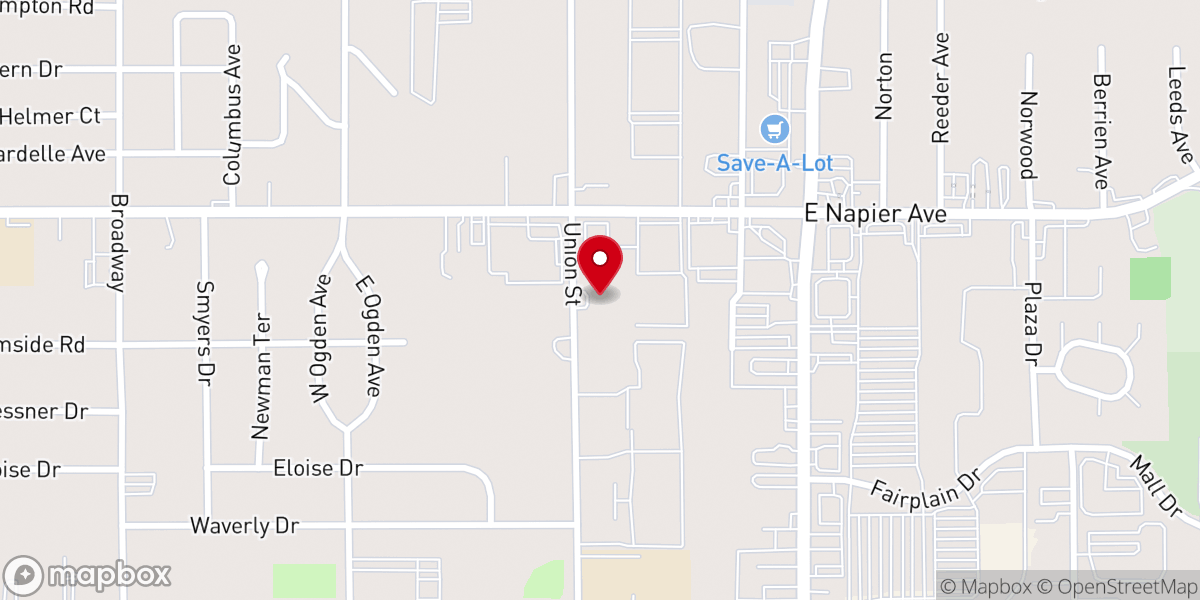 Map showing location of St Augustine's Episcopal Church