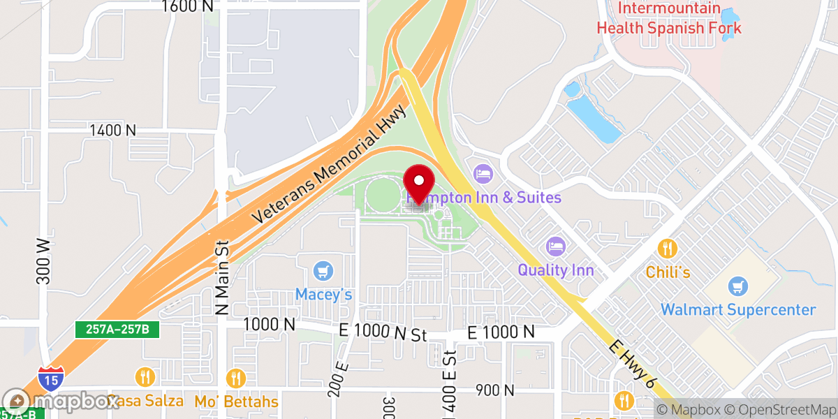 Map showing location of North Park