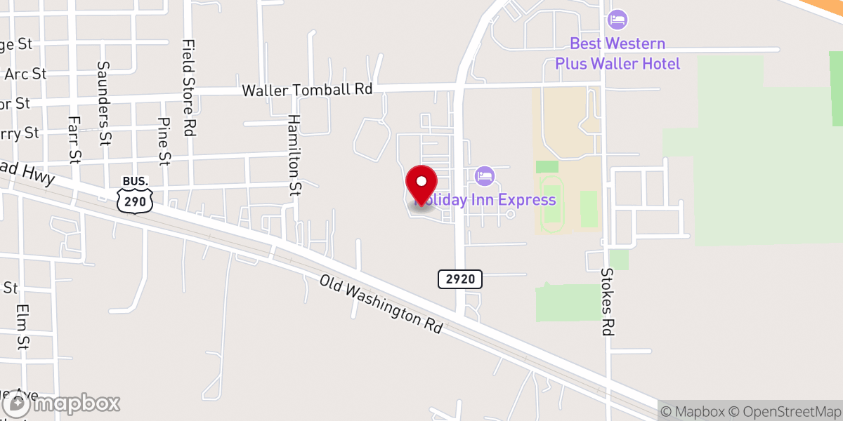 Map showing location of REAL LIFE MINISTRIES WALLER