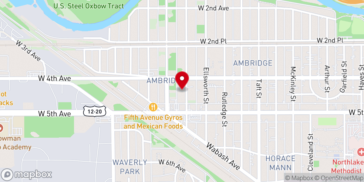 Map showing location of Grace and Truth Fellowship Baptist Church