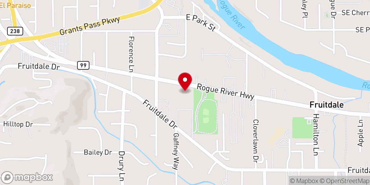 Map showing location of Bethel Christian Center Pentecostal Church of God