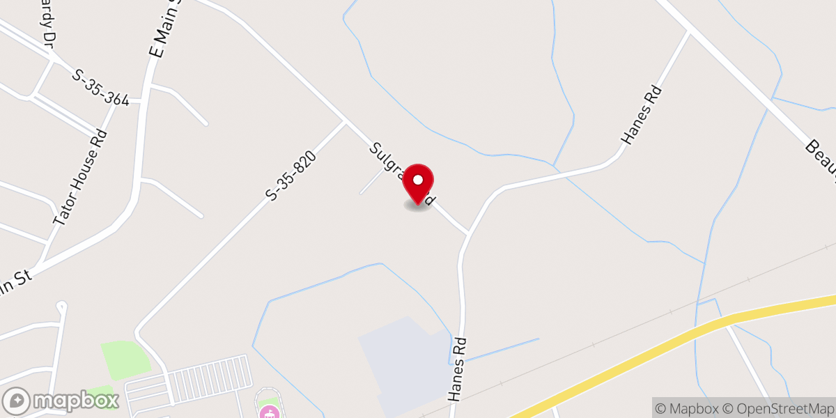 Map showing location of EBMBC
