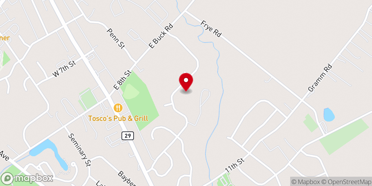 Map showing location of Mama Project Inc