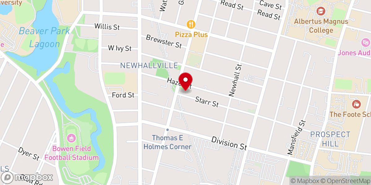 Map showing location of Yaweh Cathedral International Ministries Inc