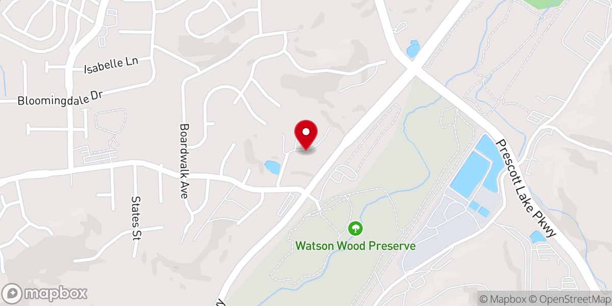 Map showing location of All Saints Anglican Church
