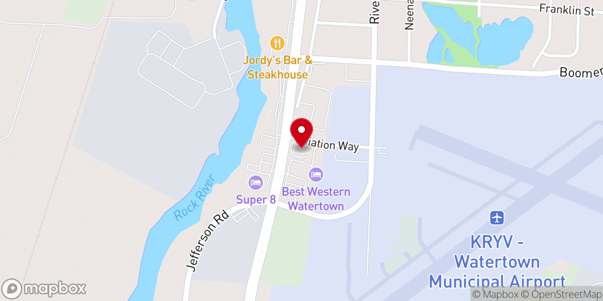 Map showing location of Ixonia Bank