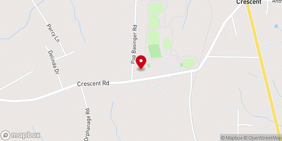 Map showing location of Nazareth Community Church