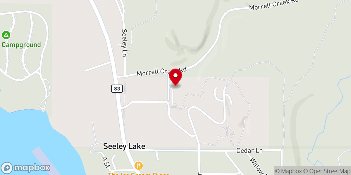 Map showing location of Living Waters Catholic Church