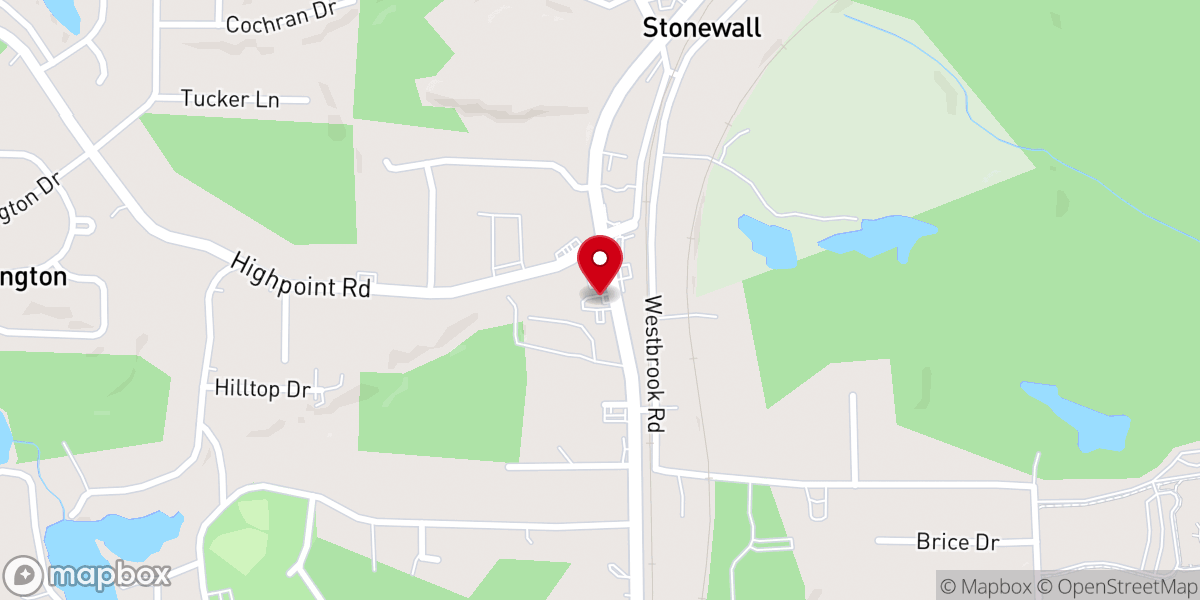 Map showing location of Love Fellowship Christian Church