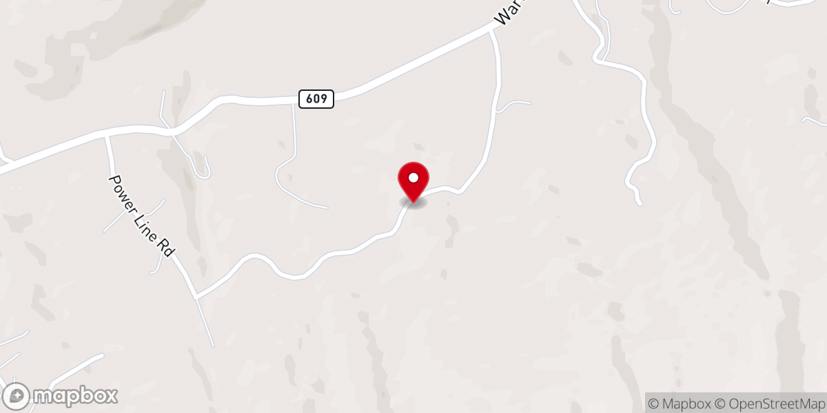 Map showing location of Fountain of Joy Church