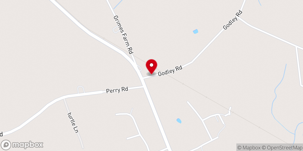 Map showing location of One Way Church