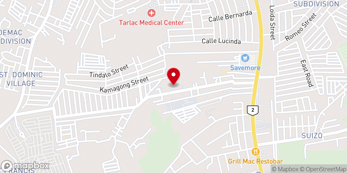 Map showing location of CCF AG - Community of Christian Faith Assembly of God ( formerly FCC)