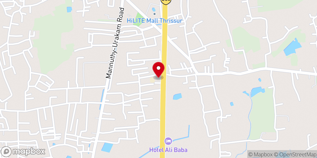 Map showing location of St. Jude's Roman Catholic Church