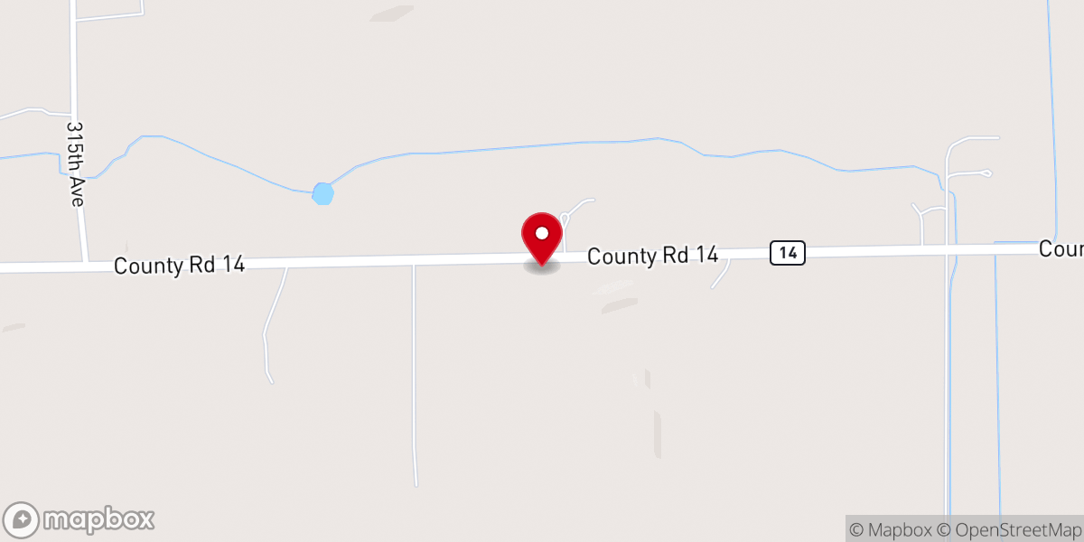 Map showing location of Zion Chapel in the Hills: Tiny Church