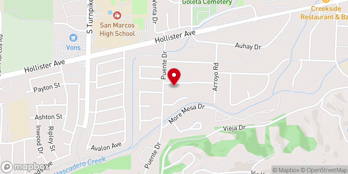 Map showing location of Grace Gathering Church