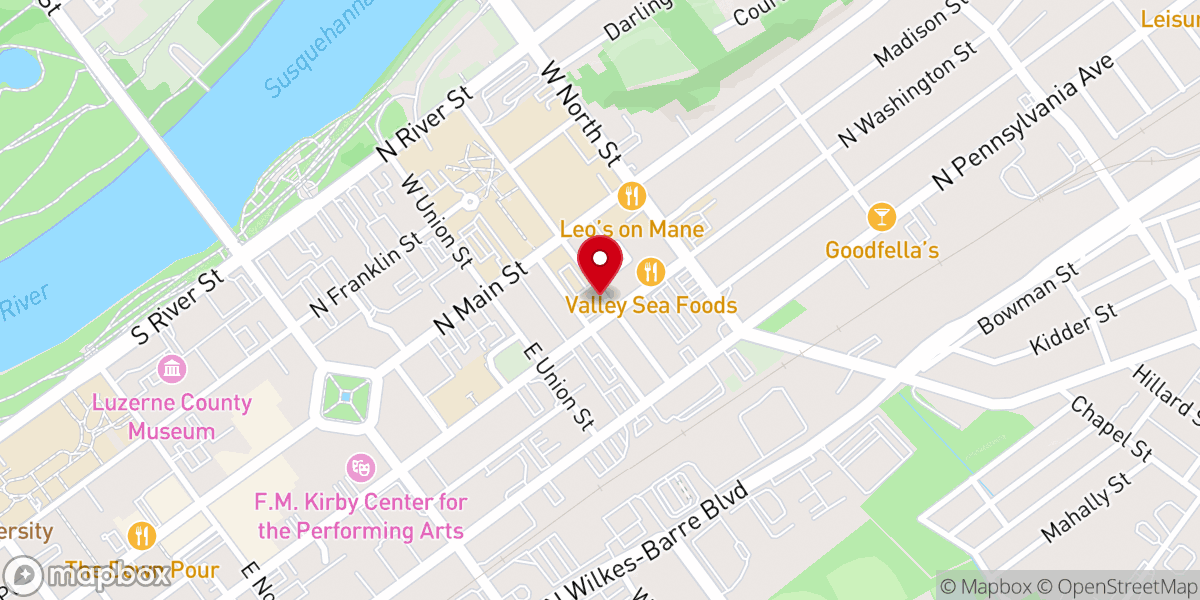 Map showing location of St. Nicholas Church