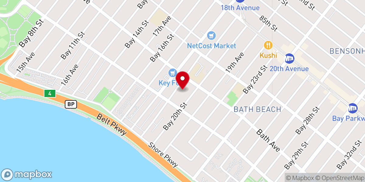 Map showing location of Horizon Christian Fellowship