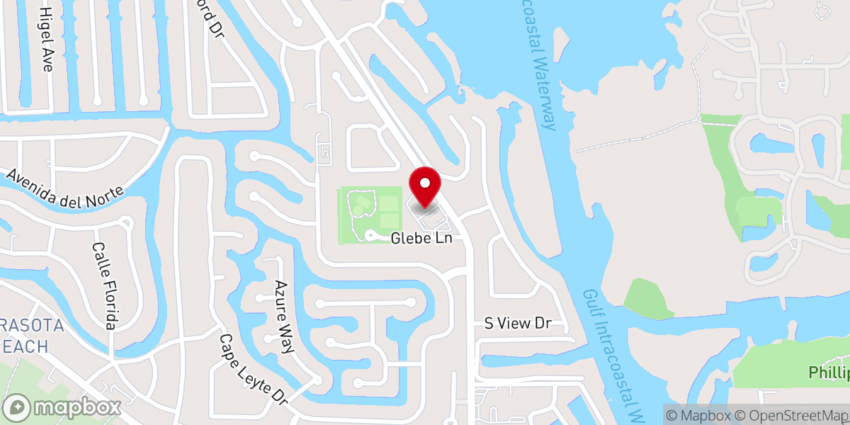 Map showing location of St. Michael the Archangel Catholic Church