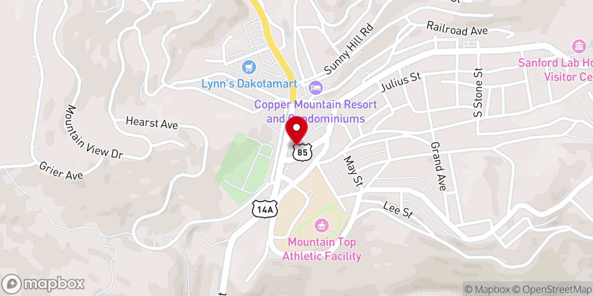 Map showing location of Connections Church