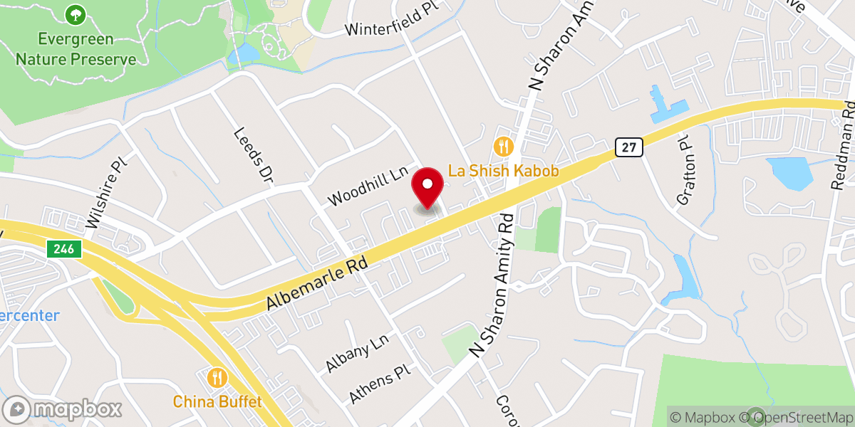 Map showing location of River of Life Christian Fellowship Ministries