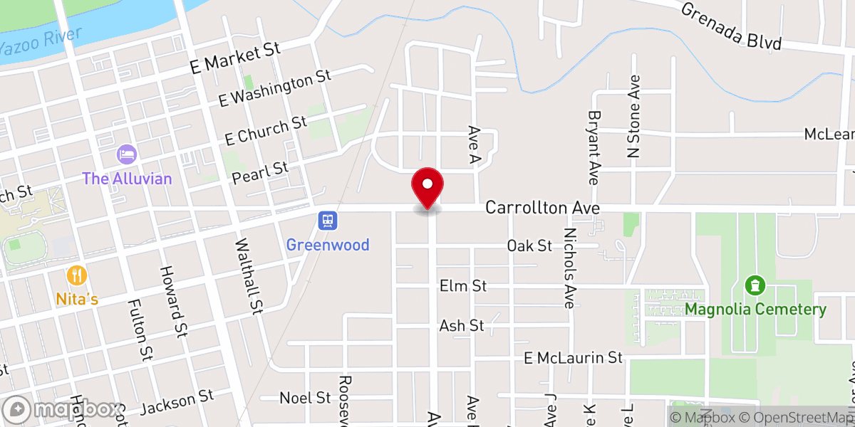 Map showing location of Newena Church
